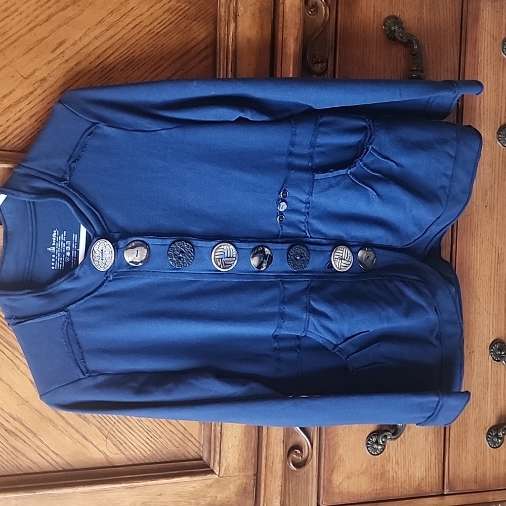Neon Buddah Jacket Navy Small